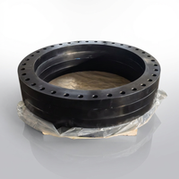 Bride de tuyauterie en acier inoxydable forgé sur mesure, usinée CNC, ANSI B16.5 Classe 150, col de soudure aveugle RF, prix usine