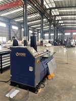 HOGI servomoteur complet mini petite machine CNC à cintrer les plaques métalliques à 4 rouleaux