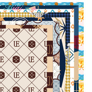 Impression numérique en tissu polyester 170 g/m² personnalisée TPU imperméable et réutilisable pour sacs de bébé - Product Image 1