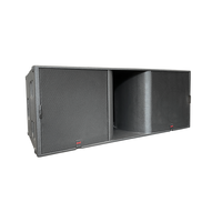 Système audio professionnel GMK Audio KA28, double caisson de basses de 18 pouces, puissant, pour extérieur, son subwoofer passif