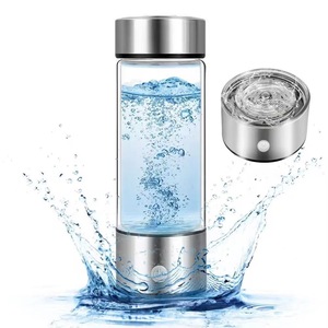 Vaso de Agua Rica en Hidrógeno de Borosilicato de Alta Calidad con Batería, Capacidad de 420 ml, Opción de Logotipo Personalizado para Uso Doméstico y de Escritorio - Product Image 4