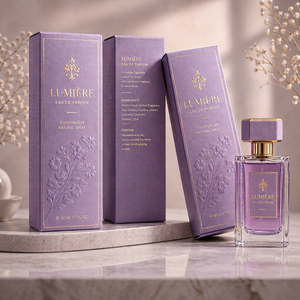 Boîte de parfum de luxe personnalisée à la lavande - Product Image 1