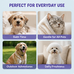 Shampoo démêlant hypoallergénique pour animaux de compagnie, nettoyant de bain désodorisant <span class=keywords><strong>anti</strong></span>-démangeaisons à nettoyage en profondeur pour chiens et chats, OEM personnalisé - Product Image 4