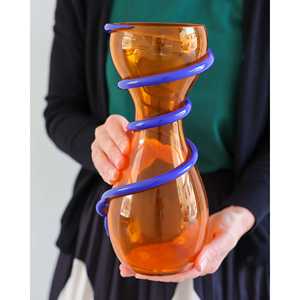 Jarrón de Cristal y Vidrio Arancio de Barovier y Toso - Product Image 4