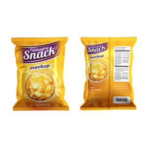 Tùy chỉnh in UV nhôm lá Mylar nhựa linh hoạt trở lại niêm phong thực phẩm snack đóng gói trái cây sấy khô khoai tây chiên bao bì túi - Product Image 2