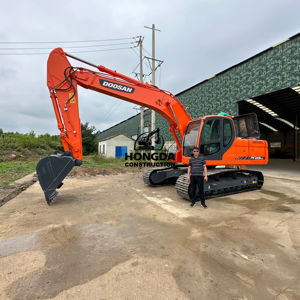 Excavatrice utilisée par DOOSAN DX225 22ton pour l'ingénierie de jardin vigoureux et durable de basses heures de travail caractéristiques noyau de PLC de roulement de pompe - Product Image 1