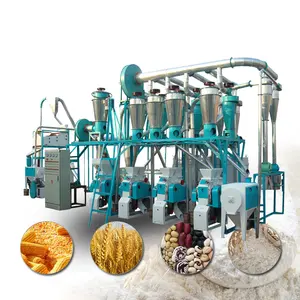 20T 20ton 20TPD Mỗi Ngày Chapati Bột Mì Mill Máy