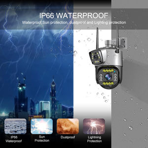 3,5-Zoll-Smart-Security Wi-Fi/4G-wasserdichte Kamera mit zwei Objektiven, Nachtsicht-Bewegungs erkennung und Cloud-Speicher - Product Image 5