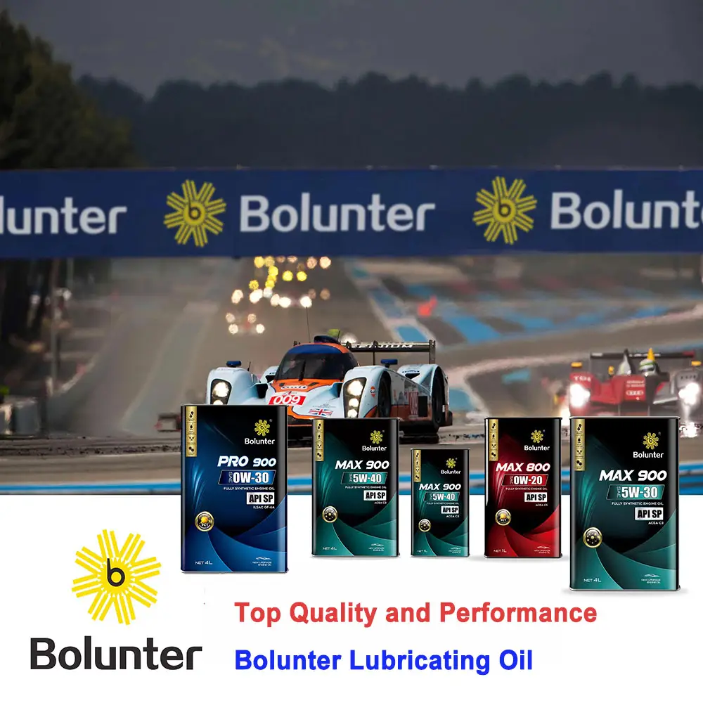 Bolunter marchio all'ingrosso sintetico 20 w50 5 w30 olio motore auto lubrificanti olio motore per auto 1 litro