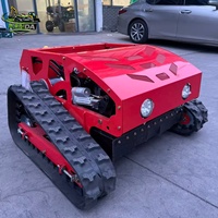 Tondeuse rotative industrielle professionnelle à moteur essence robuste 1000 mm pour la gestion des champs agricoles et des pâturages