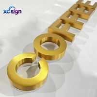 Enseigne lumineuse personnalisée haut de gamme avec logo rétroéclairé, IP65, LED, métal, 3D, compatible HomeKit, télécommande, murale, pour bureau