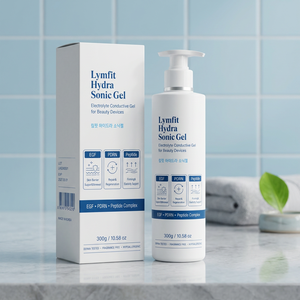 ครีมเจลนำไฟฟ้า LYMFIT สำหรับเครื่องมือความงาม ผสมเปปไทด์ EGF PDRN และกลีเซอรีน ช่วยบำรุงผิวชุ่มชื้น บรรจุขวดสำหรับอุปกรณ์เสริมความงาม - Product Image 3