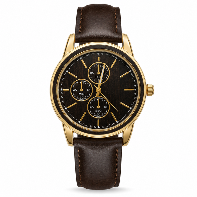 OEM Custom Logo Extra Large Round Quartz Analog Glass Watch Stainless Steel Case Metal Strap 45mm Dial Wholesale Sports