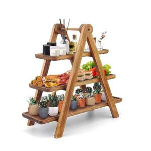 Plateau de service élégant de haute qualité pour aliments, en-cas, café, décoration de fête, décoration de la maison, restaurant, hôtel - Product Image 2