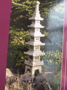 Trang trí sân vườn handmade khắc Nhật Bản Đá Granite đèn lồng để bán - Product Image 2