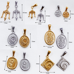 Collier pour homme hip-hop, bijoux <span class=keywords><strong>de</strong></span> mythologie, pendentif trident <span class=keywords><strong>de</strong></span> Méduse, trident <span class=keywords><strong>de</strong></span> Poséidon, acier inoxydable plaqué or 18 carats, collier trident <span class=keywords><strong>de</strong></span> <span class=keywords><strong>Neptune</strong></span> - Product Image 3