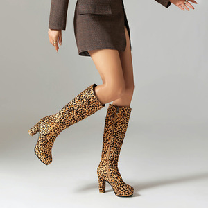 <b>White</b> Ankle Boots Lace-Up Chunky <b>Heel</b> Round Toe Bow Decoration PU All Seasons Style Drop Shipping - Product Image 3