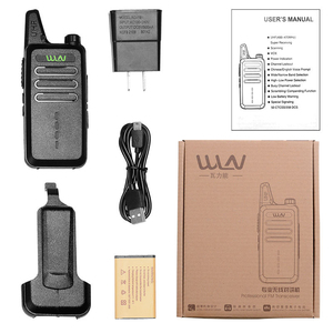 Radio bidirectionnelle portable professionnelle WLN KD-C1E originale à double bande longue portée 3-5 km - Product Image 4