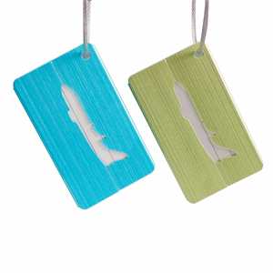 Customized Bulk <b>Name</b> <b>Tags</b> Anodized Aluminum Travel ID Luggage <b>Tags</b> in Airplane Design Personalized <b>Tags</b> - Product Image 6
