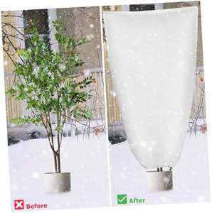 <b>Plant</b> Frost Protection <b>Cover</b> Winter Drawstring Warm <b>Plant</b> <b>Cover</b> Frost Cloth Blanket Protecting Fruit Tree Potted <b>Plants</b> - Product Image 2