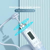 Corde à sauter numérique intelligente en gros avec perles de 60 mm, corde de fitness durable anti-emmêlement pour entraînement à domicile