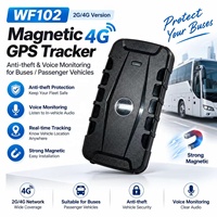 Traceur GPS magnétique 4G pour bus et véhicules de transport de passagers WF102, dispositif antivol avec surveillance vocale