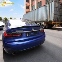 Aileron arrière de coffre en fibre de carbone véritable style M4 pour BMW Série 3 G20 G80 M3 Berline 2019+