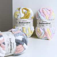 Finger Show 226g/256m High Quality Chunky Chenille Yarn for Blanket Kennel Bag Super Soft Carpet
