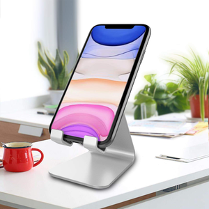 Soporte de Escritorio Portátil para Teléfono Móvil, Compatible con Todos los Teléfonos Inteligentes de 3-10 Pulgadas, Soporte de Aleación de Aluminio para Celulares - Product Image 3