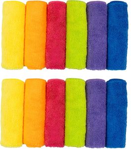 Chiffon de nettoyage automobile NOVISON en microfibre, grande boucle torsadée, double couche, séchage rapide, super absorption, pour le lavage et le séchage des voitures - Product Image 4