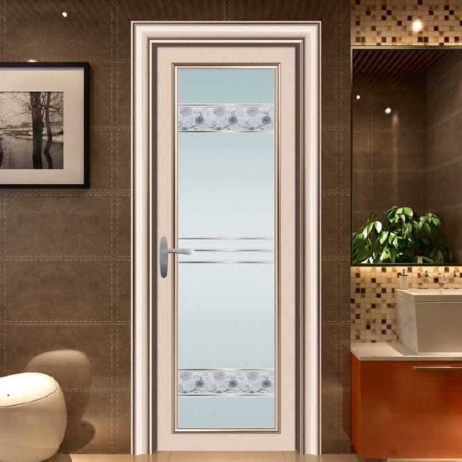 Reasonable Price Aluminum Waterpoof Bathroom Doors
