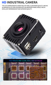 <span class=keywords><strong>Microscope</strong></span> numérique USB SANQTID 150X avec interface C, <span class=keywords><strong>microscope</strong></span> haute définition avec éclairage LED - Product Image 3