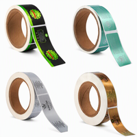 Impression de logo sur étiquette de bouteille de produit, autocollant adhésif personnalisé en rouleau, autocollant en vinyle imperméable