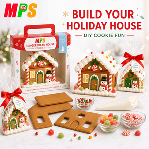 Kit de biscuits <span class=keywords><strong>d</strong></span>écorés de Noël personnalisés en usine, mélange de biscuits maison au gingembre - Product Image 3