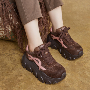 Zapatos Deportivos Casuales de Verano para Mujer, Diseño Retro con Punta Abierta, Cordones de Colores, Antideslizantes - Product Image 2