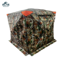 Tente de camouflage imperméable en Oxford à 270 degrés pour la sécurité en plein air, abri de chasse transparent, accessoires de camping pour des chasses sécurisées