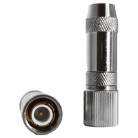 Connecteur RF L9-75-J1.5 de fabrication industrielle, placage nickel, connecteur mâle L9 à sertir pour câble coaxial RG179