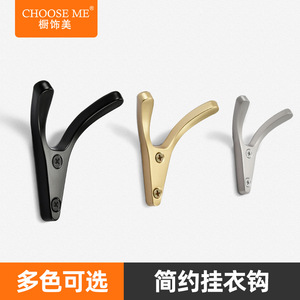 Zinc Alloy Coat <b>Hooks</b> Animal Shape <b>Wall</b> Mounted Durable Black For Bathroom Wardrobe Door - Product Image 5