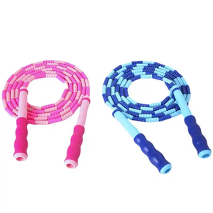 Gimnasio Ejercicio en casa <span class=keywords><strong>Cuerda</strong></span> de <span class=keywords><strong>saltar</strong></span> Segmento de PVC <span class=keywords><strong>Cuerda</strong></span> de plástico Cuentas <span class=keywords><strong>para</strong></span> niños <span class=keywords><strong>Cuerda</strong></span> de <span class=keywords><strong>saltar</strong></span> - Product Image 2