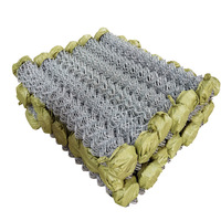 Malla de Alambre Galvanizada y Recubierta de PVC de Alta Calidad con Orificios en Forma de Diamante, Rollo de 10 pies para Cercas de Seguridad y Protección del Hogar