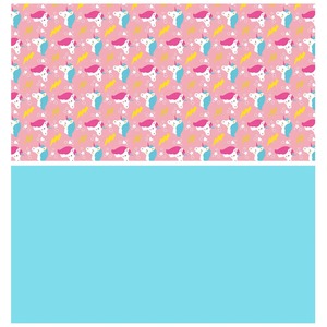 Custom Pink Unicorn <b>Pattern</b> Double-Sided Coated Craft <b>Paper</b> Roll Eco-Friendly Digital Printing 100GSM - Product Image 3