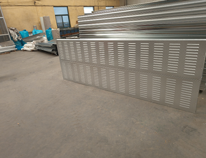 Yüksek Etkili Çevre Dostu Su Geçirmez Kolay Monte Edilen Karayolu Ses Yalıtım Çiti Ses Emici Bariyer Duvar - Product Image 2