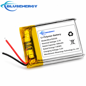 แบตเตอรี่ลิเธียมโพลิเมอร์แบบชาร์จได้ รุ่นสั่งทำพิเศษ 702530 3.7V 500mAh พร้อมสายไฟ สำหรับอุปกรณ์อิเล็กทรอนิกส์ขนาดเล็ก - Product Image 2