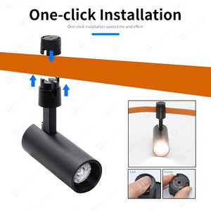 Theo dõi vành đai ánh sáng hệ thống DC 48V điện áp thấp lưới tản nhiệt Spotlight 48V dẫn theo dõi vành đai chiếu sáng cho năng lượng-hiệu quả và an toàn chiếu sáng - Product Image 5