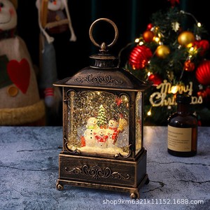 Dropshipping Shopify Snow Globe Music <b>Box</b> <b>Light</b> <b>Up</b> Figurine Christmas Gift For Girl Birthday Santa Claus Decoration - Product Image 5