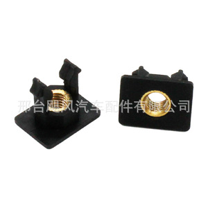 Vis de fixation de plaque d'immatriculation M6, écrou de fixation 175 mm en plastique intégré pour Chery Tiggo Arrizo Exeed - Product Image 1