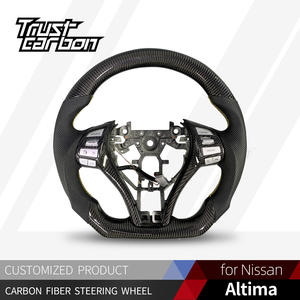 <span class=keywords><strong>พวงมาลัย</strong></span>คาร์บอนไฟเบอร์แท้แบบปรับแต่งสำหรับรถยนต์นิสสัน ปี 2013-2016 รุ่น X-Trail, Rogue, Altima SR, Pulsar, <span class=keywords><strong>NP300</strong></span>, Navara - Product Image 2