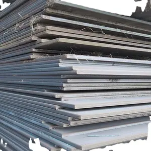 Materiali da costruzione laminati a caldo ASTM A36 SS400 S235 S355 St37 St52 Q345B in acciaio al carbonio dolce