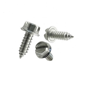 Vít Tấm Bằng Thép Không Gỉ 1/4 "(#14) X 3/4" Đầu Máy Giặt Hex Thụt Đầu Vít Tự Khai Thác - Product Image 6