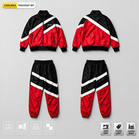 Conjunto Deportivo ZHILIAN Coolmax para Hombre, 2 Piezas, Chaqueta con Cierre de Secado Rápido y Pantalones Jogger, Venta al Por Mayor, OEM, ODM, Marca Privada